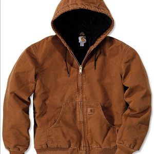 Carhartt Men's Sandstone Jacket Mens Small